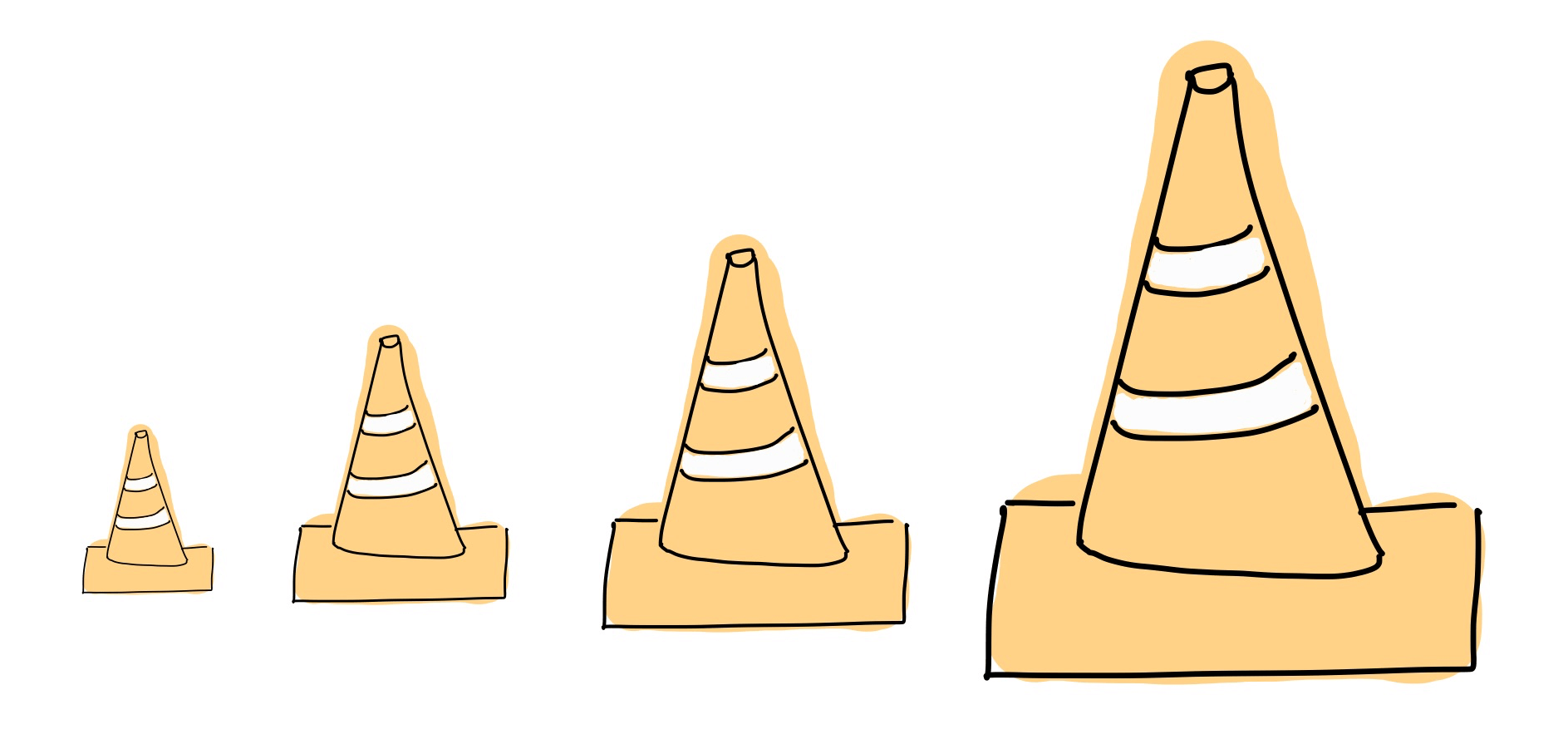 Orange Traffic Cones